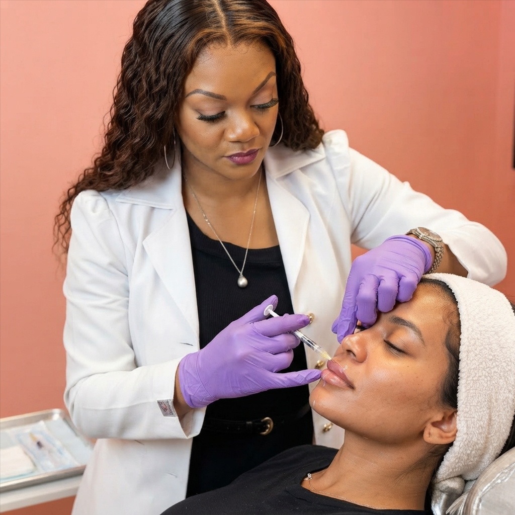 Lip Glow at Beauty Vibes Studio’s in Fayetteville, TN