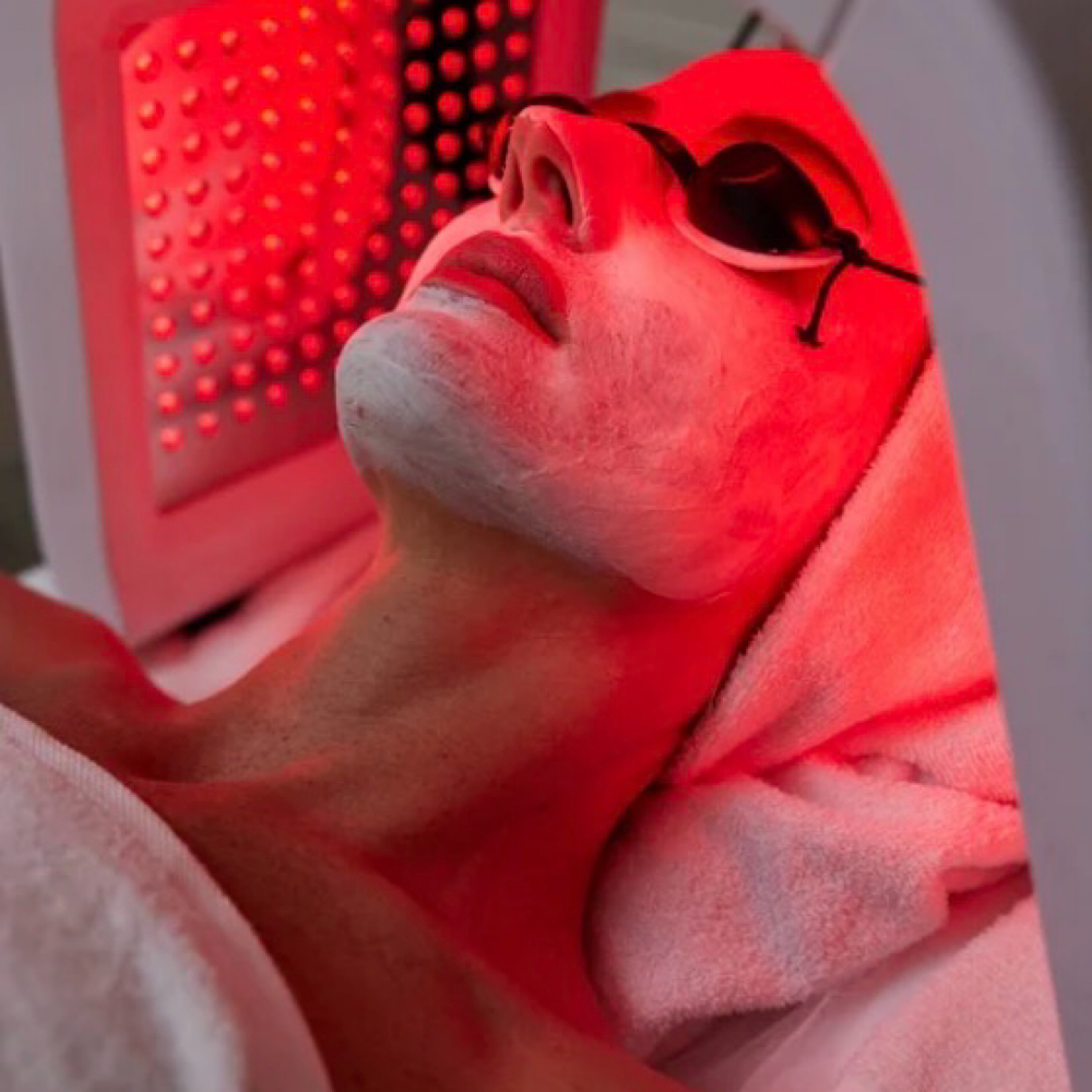 LED Light Therapy Facial at The Village Well in Rocky Mount, NC