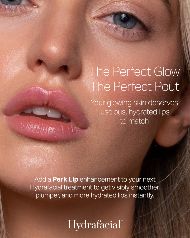 Lip Perk Hydrafacial Treatment at Laura Pearson Skin Expert Studio @ MODA in Bloomington, IL