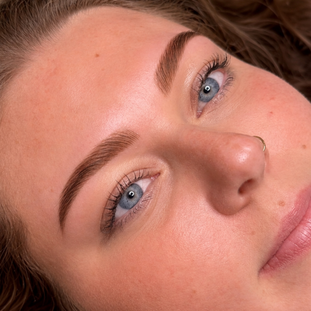 Brow Lamination Transformation at Affirmation Beauty By Desi in Melbourne/ Suntree, FL