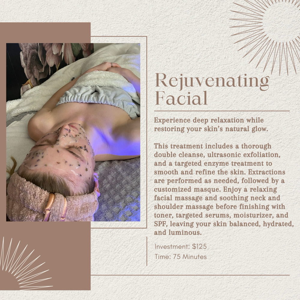 Rejuvenating Facial at Violet Moon Beauty in Folsom, CA
