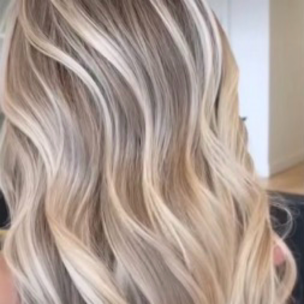Full Highlights+olaplex+toner/gloss at TILILA HAIR DESIGN in Washington DC, DC