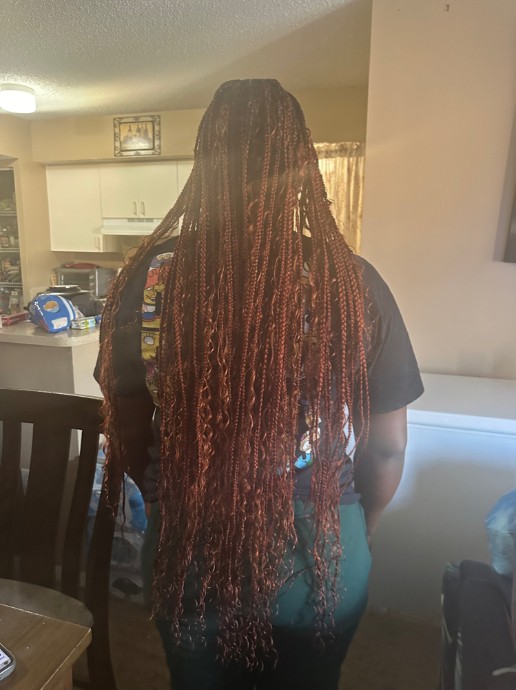 Long Boho Braids