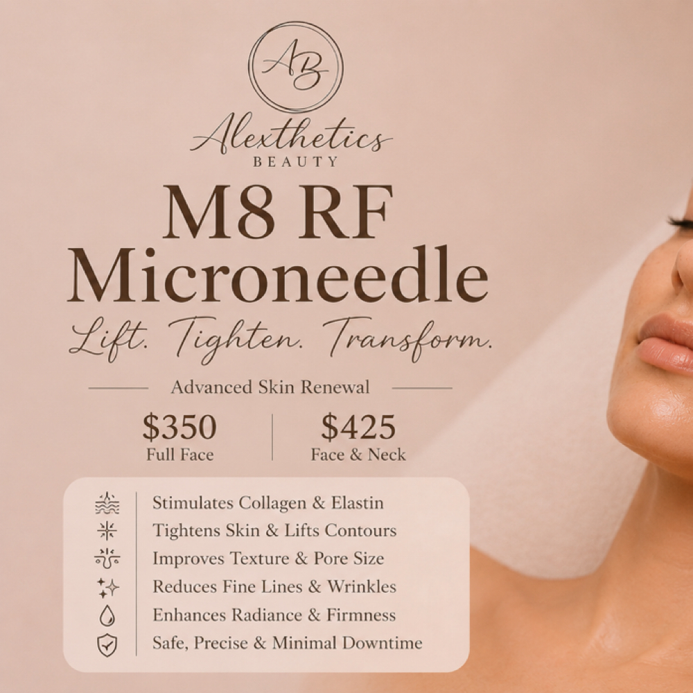 M8 RF Microneedle at Alexthetics Beauty Studio in New York, NY