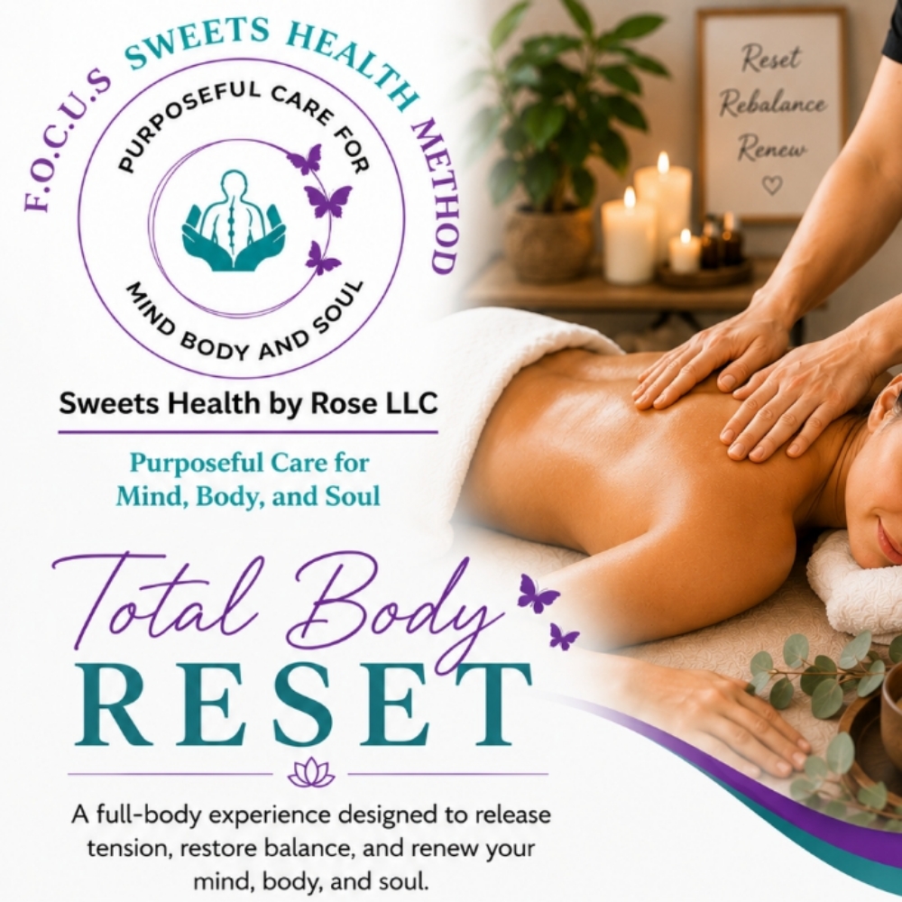 Total Body Reset (Custom) at Sweets Health By Rose LLC in Fort Worth, TX