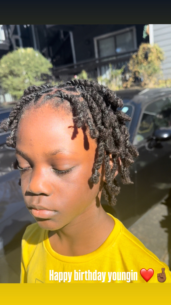 Loc Retwist - KIDS ONLY