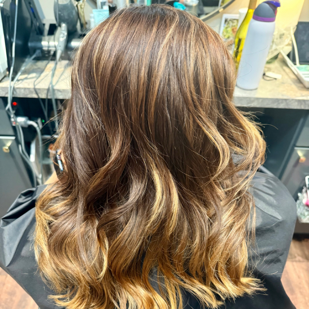 Partial Highlight w/ Root Touch Up at Beautiful Ones Salon and Nail Boutique in Burton, OH