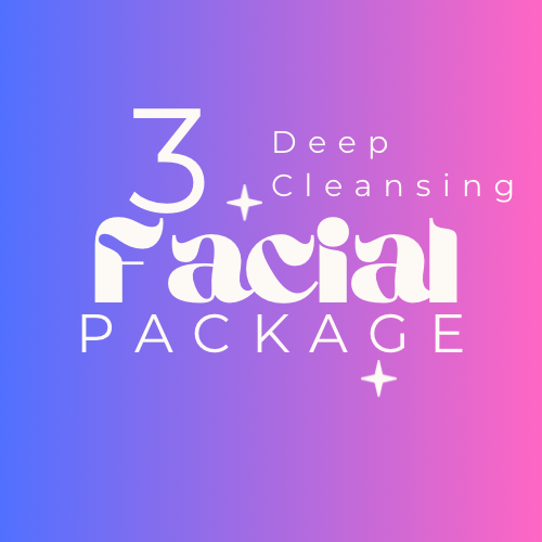 3 Deep Cleansing Facial Package