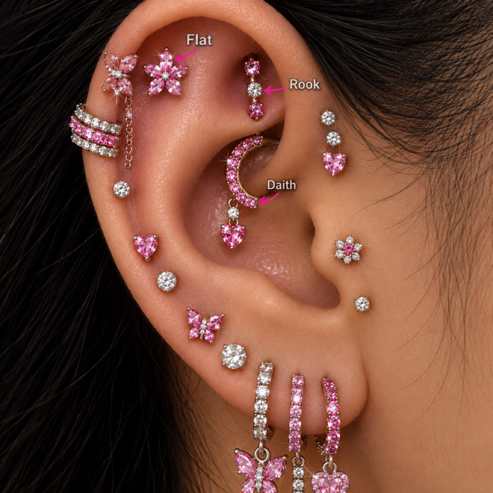 Rook at Itslizpiercings in Houston, TX