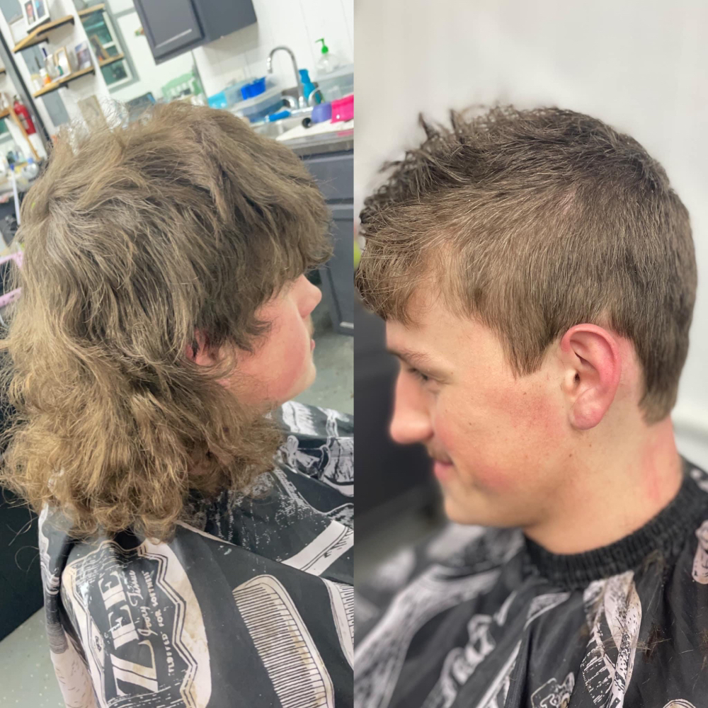 Mens Cut at Hair by Berrie Compton in Hugo, OK