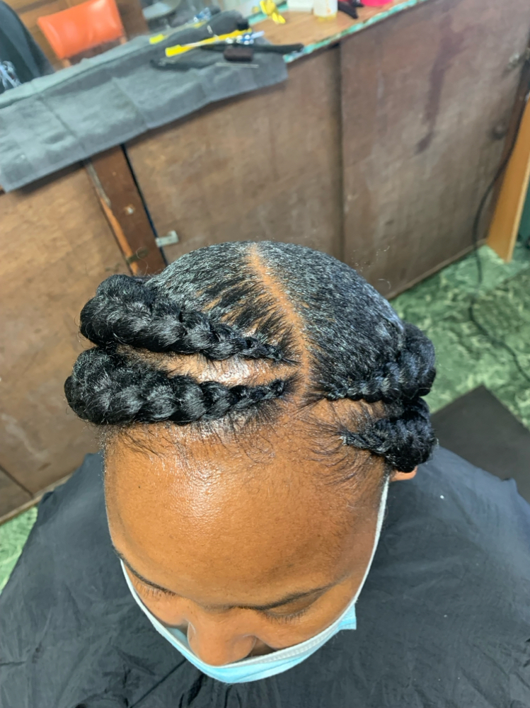 Feed In Braids (4 - 5 Braids)