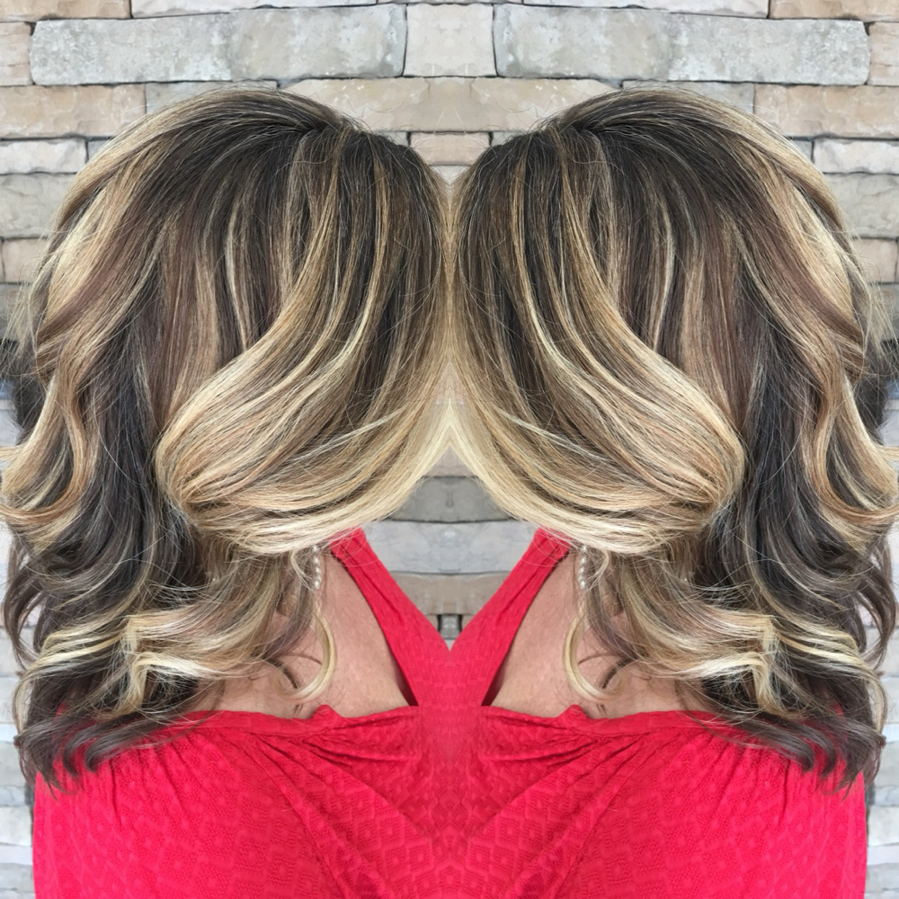 Partial Balyage/Color -Olaplex