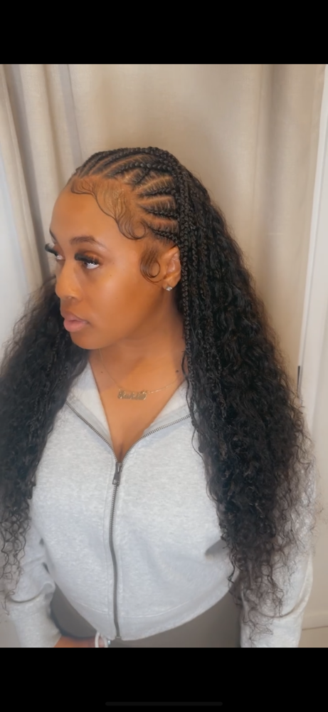 10-12 Smedium Braids + Weave