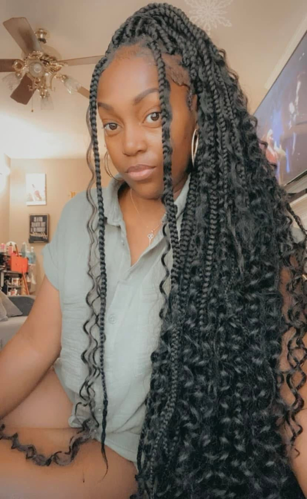 Boho Box Braids