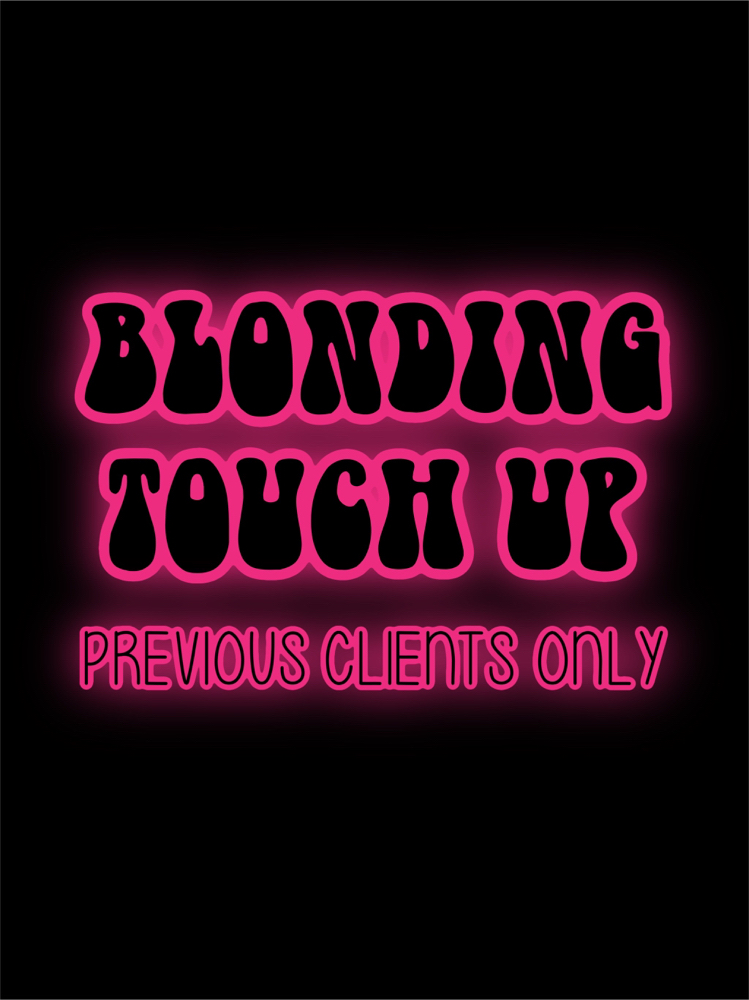TOUCH UP (4-6w ONLY)