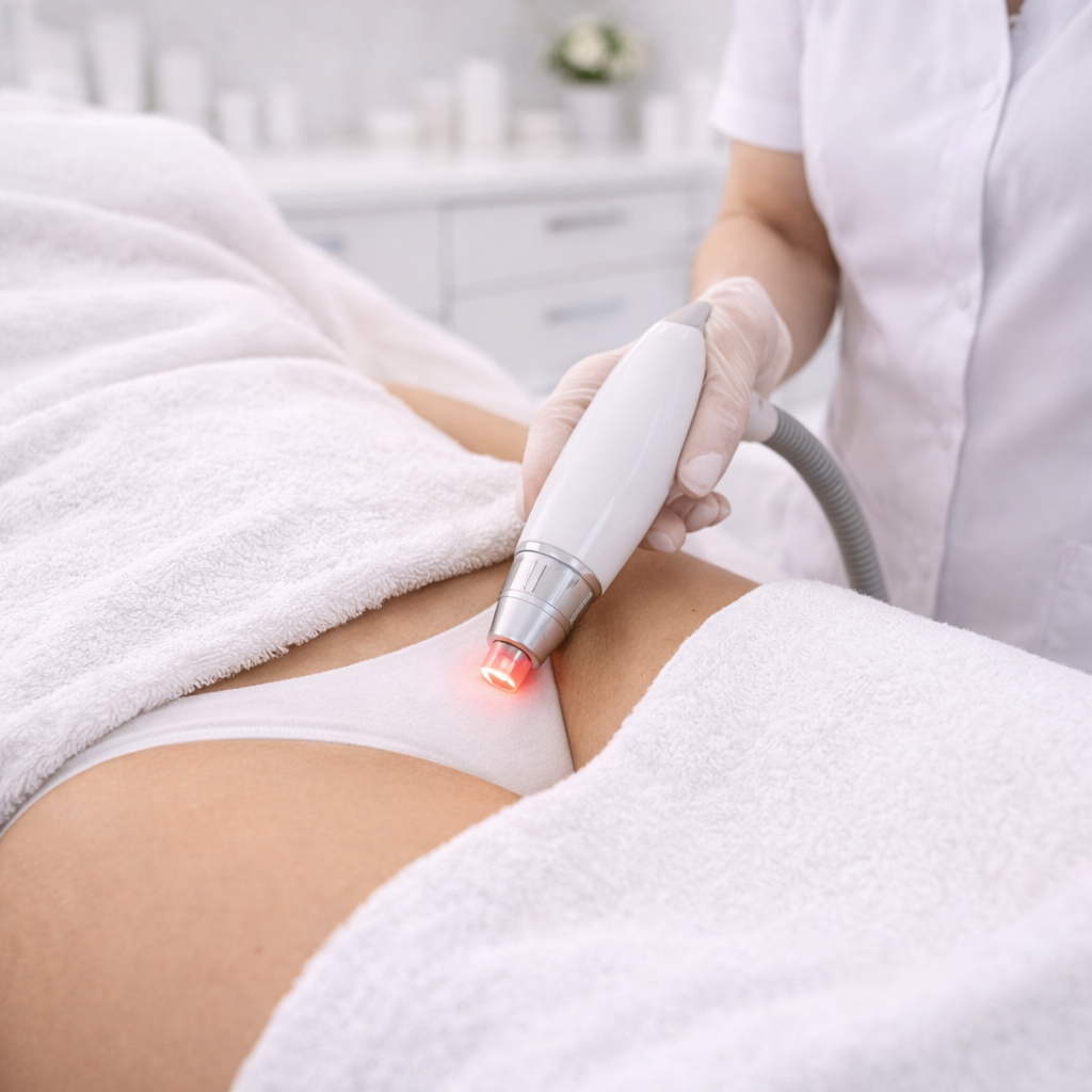 Laser Hair Rmvl Extend Bikini/PKG at Belle Brow Microblading in Lancaster, PA