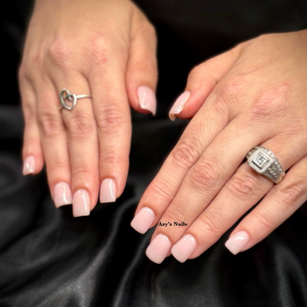 Polygel Overlay Manicure at Azy’s Nails in San Angelo, TX