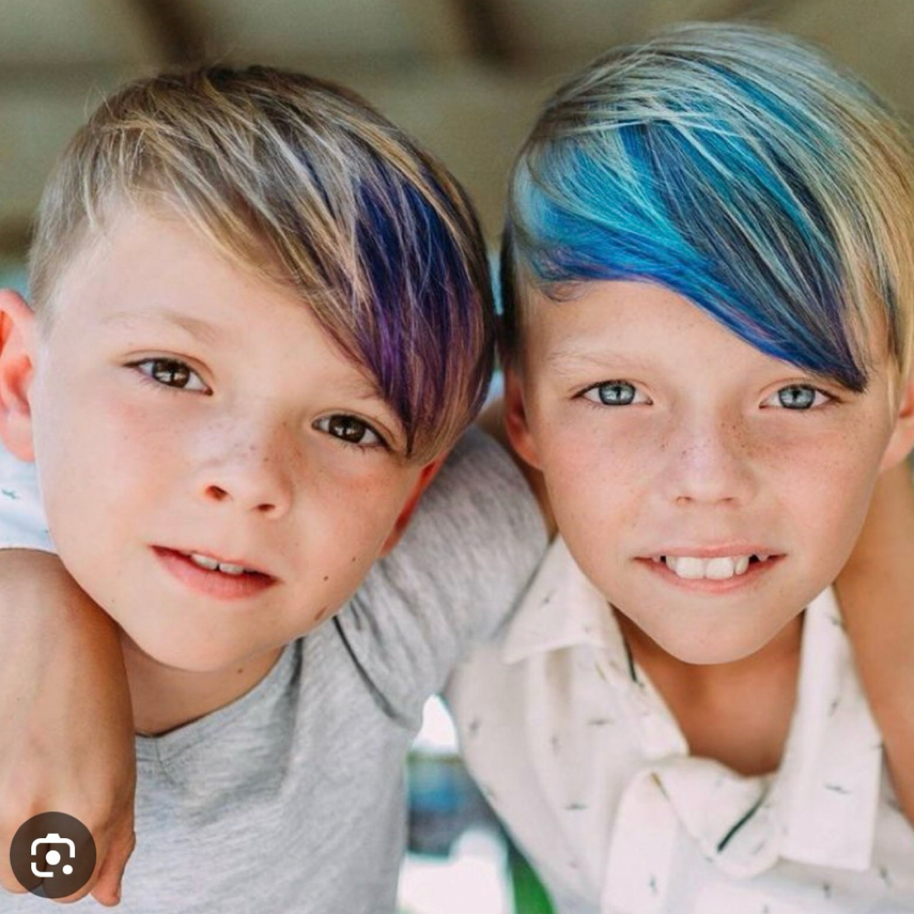 Kids Vivid Hair Color at The Faded Edge LLC in Rochester, MN