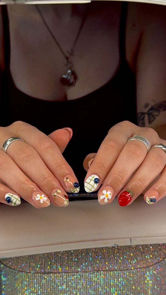 Tier 3 Nail Art at Claws by Connor in Garden City, ID