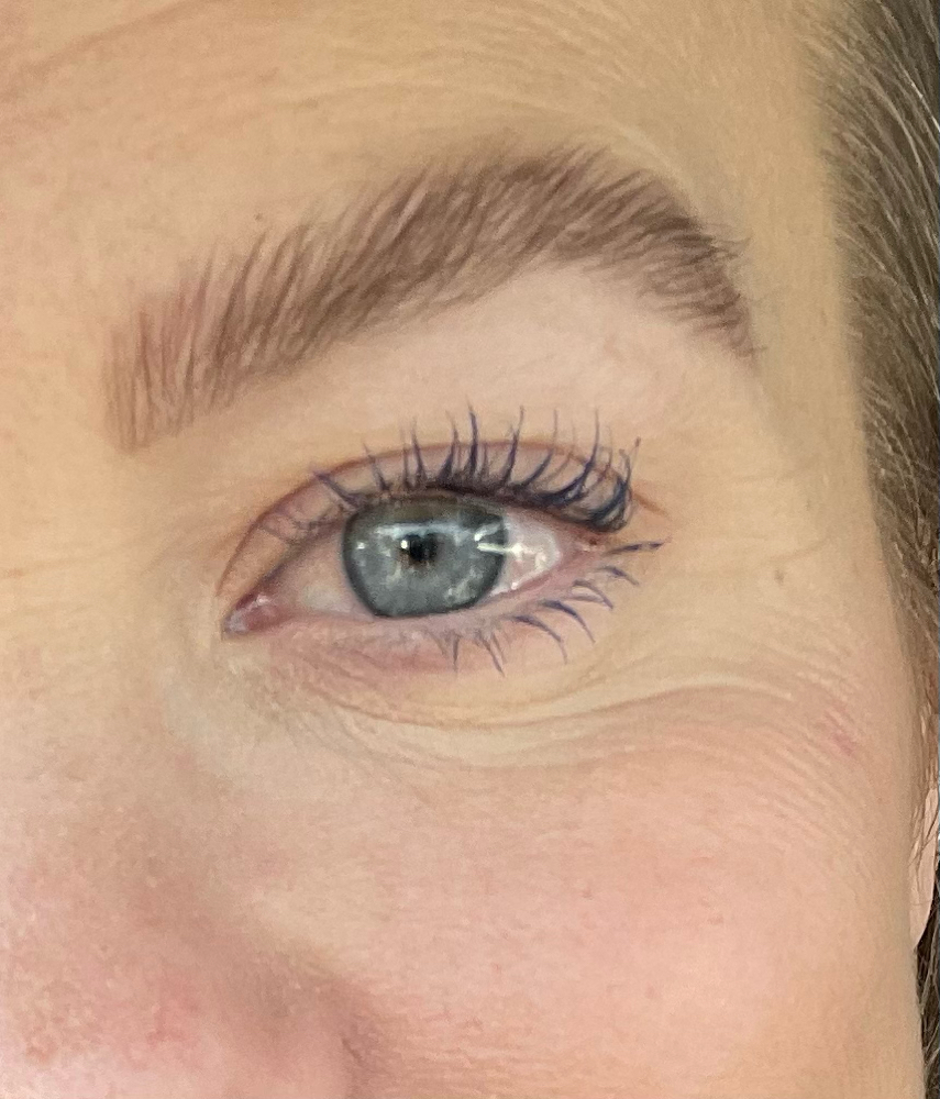 Brow Lamination with Tint