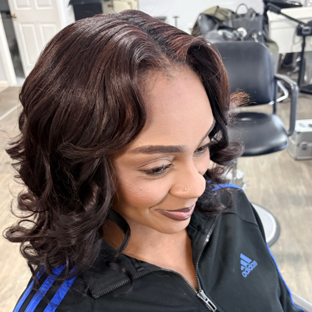 Quick Weave at The Perfect Touch Beauty & Barber Salon in Bridgeport, CT