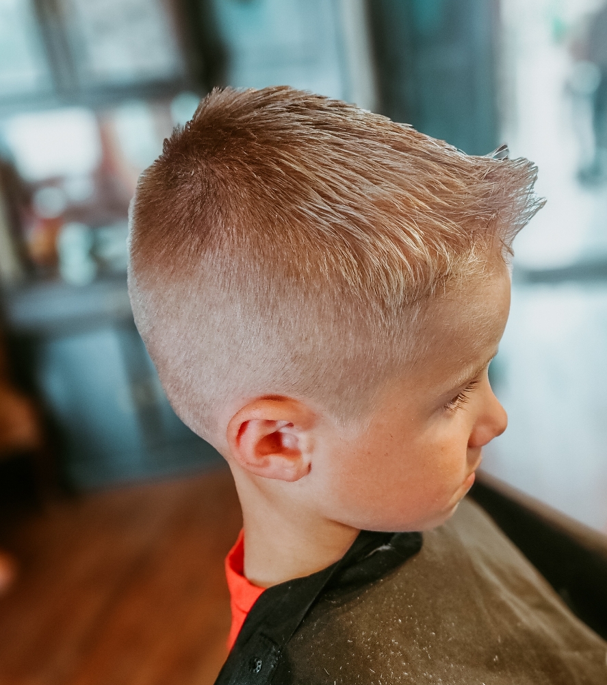 Kids Hair Cut at Hair Headquarters in Harper, KS
