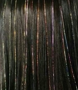 Tinsel at Jessica Isbell Hair in Bakersfield, CA