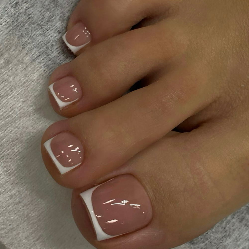 Gel-X Pedicure at Rooted Hair LLC in Centralia, MO