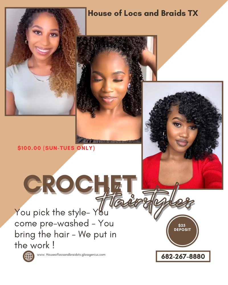 Crochet Hairstyle Special