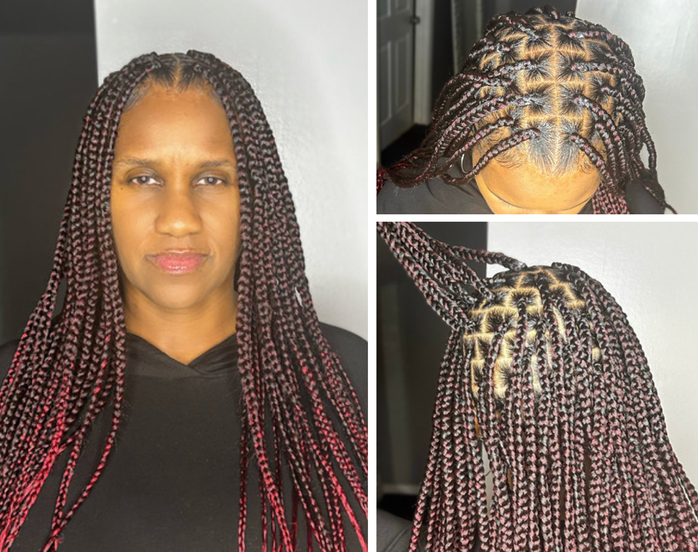 Medium Box Braids
