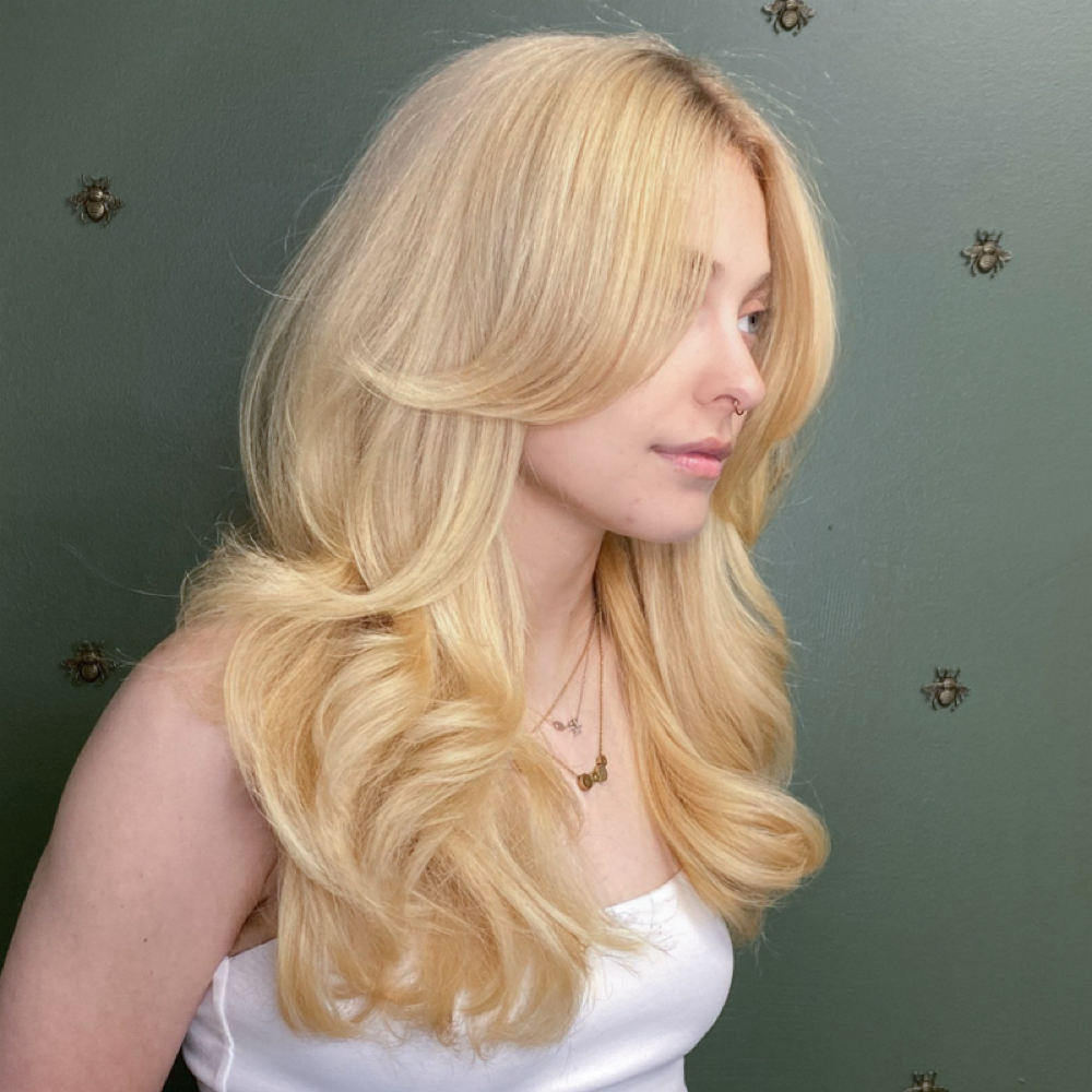 Blowout at honeybee hair in Los Angeles, CA