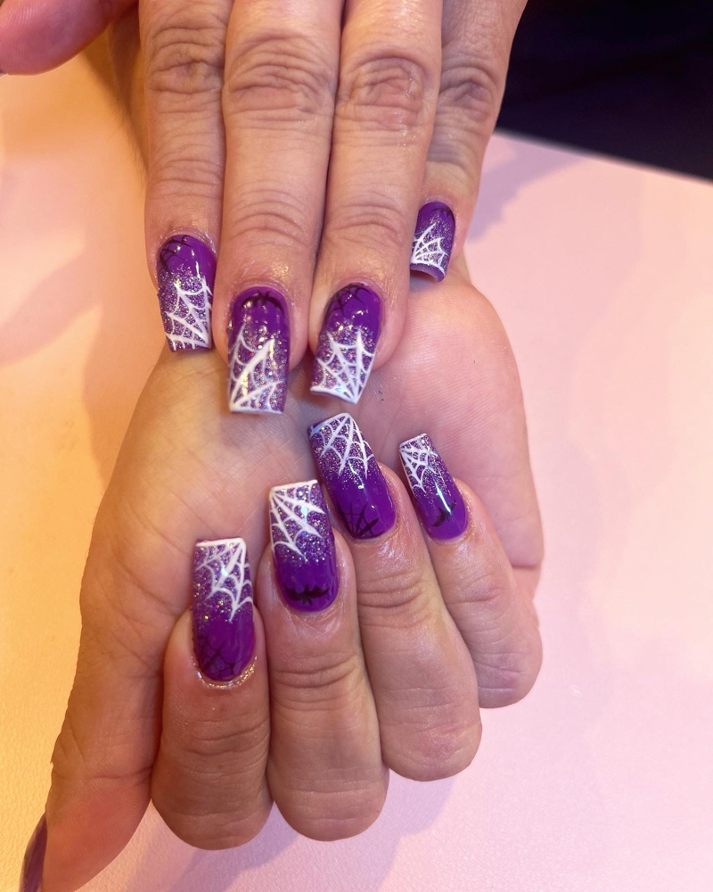 Nail Art 10 Nails at Turquoise nails in Capitan, NM