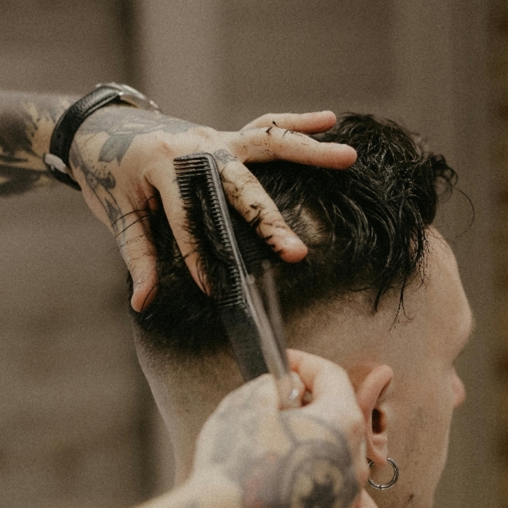 Teen Cut at Grace & Grit Barber Co in Knoxville, TN