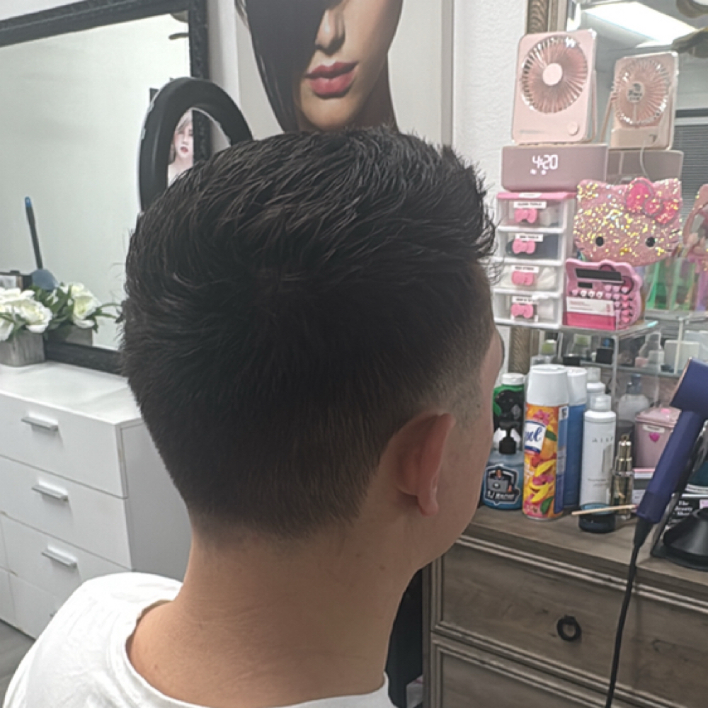 Men’s Haircut at Tammy Corral in Fresno, CA