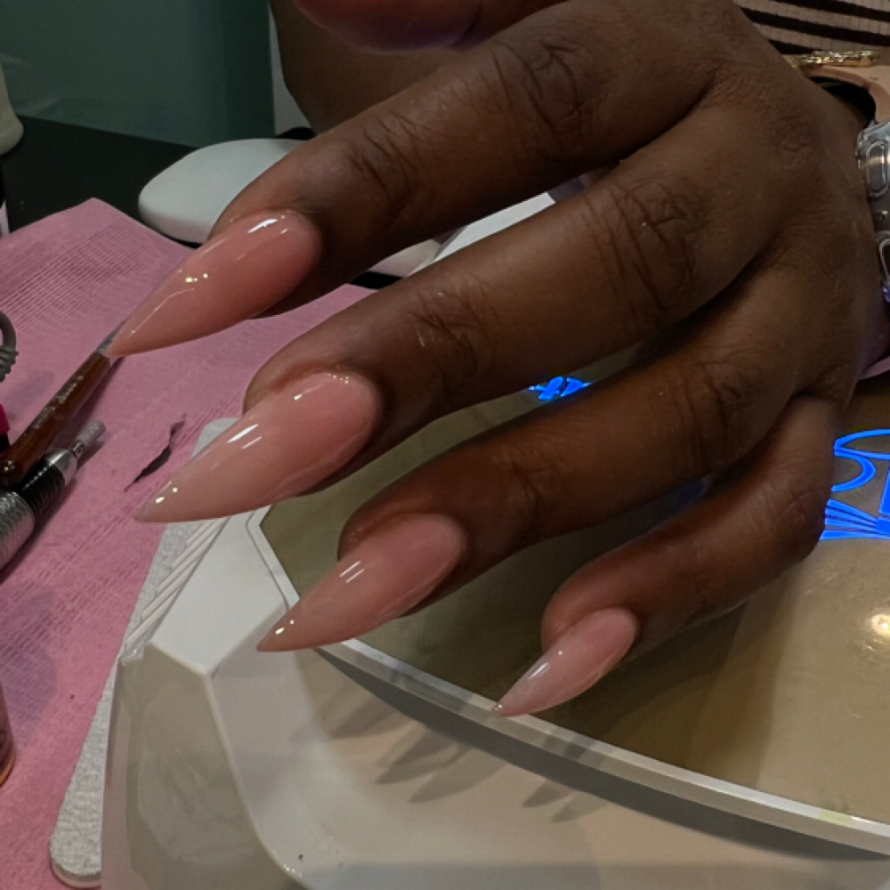 Gel X Medium/Long at Emerald Aura Nails & Spa in Little Rock, AR