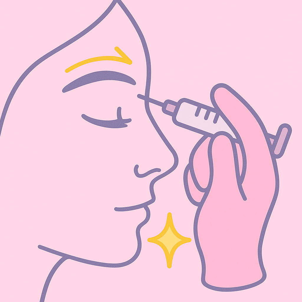 Eyebrow Lift Tox Treatment 🤨
