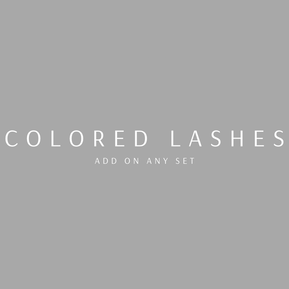 COLORED LASHES