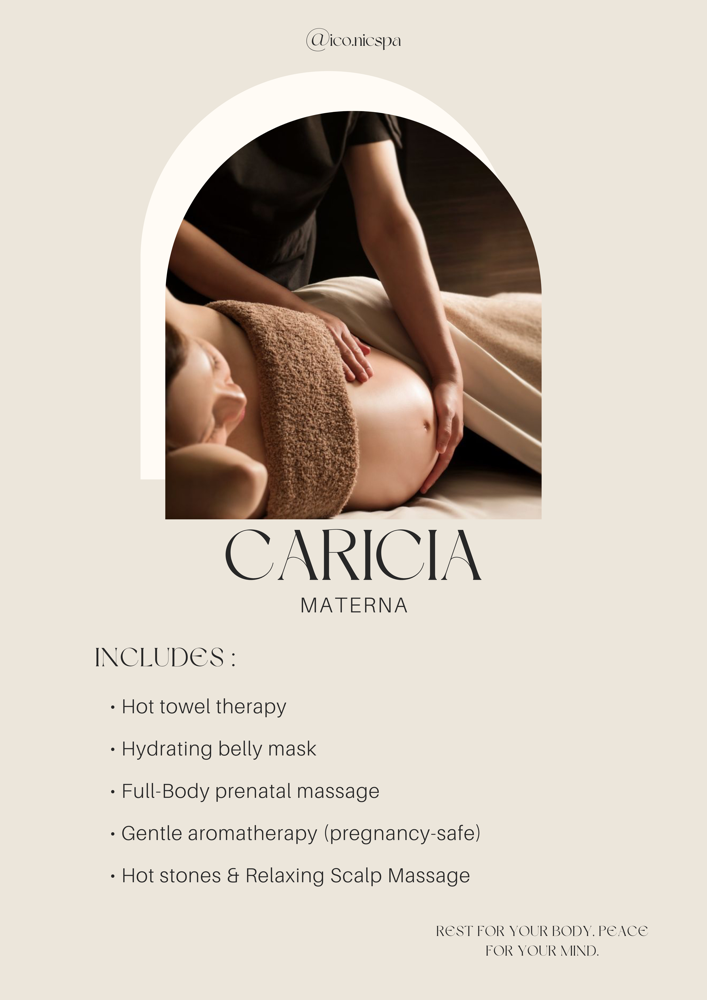 CARICIA MATERNA (Prenatal Massage) at Iconic Spa & Body sculpting in Oklahoma City, OK
