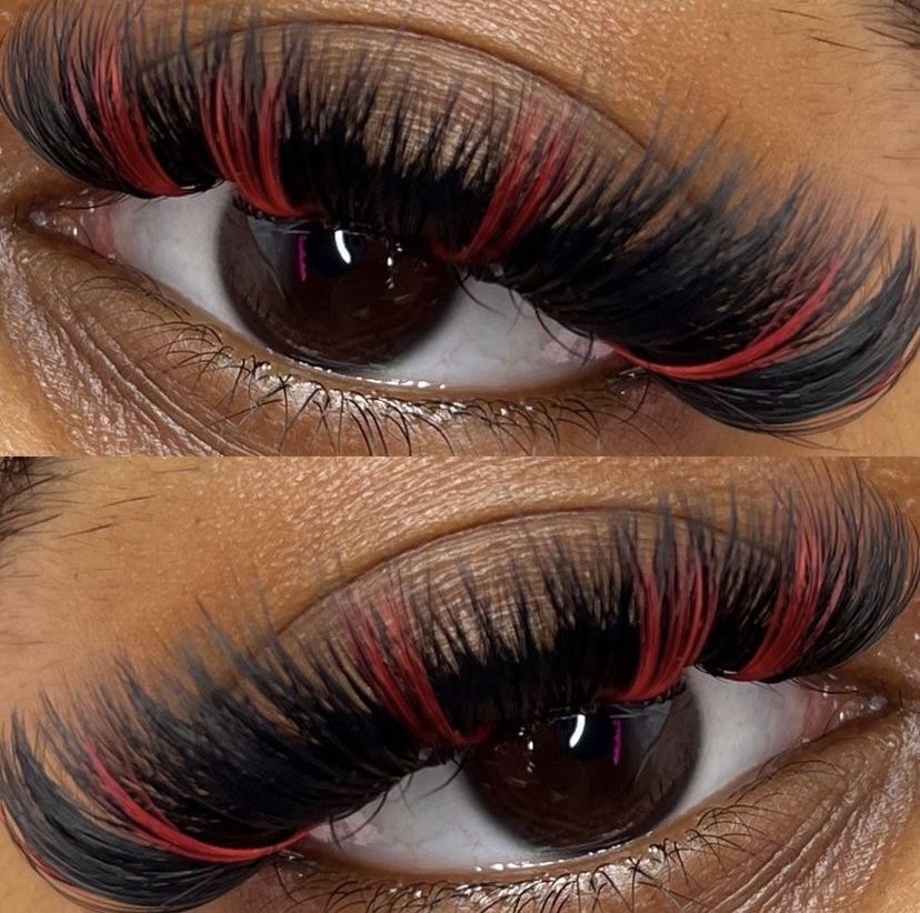 Colored Lashes
