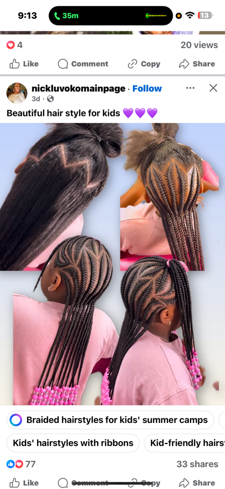 Up/ Down Braids