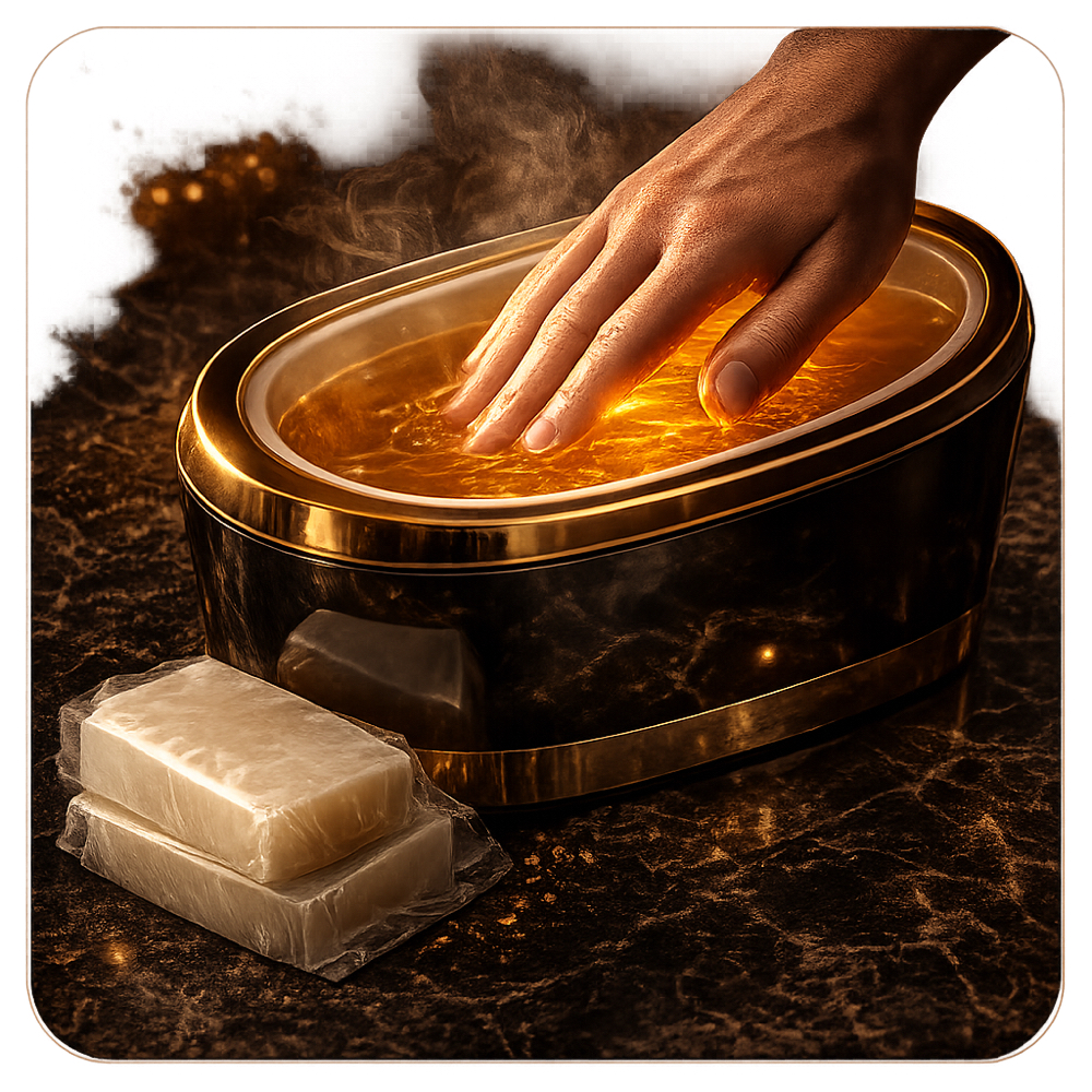 Paraffin Hand Therapy at Kala Mane & Co. in Dallas, TX