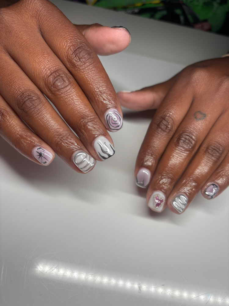 Gel Manicure at Kitty Klaw’d By Justina in Wilbraham, MA