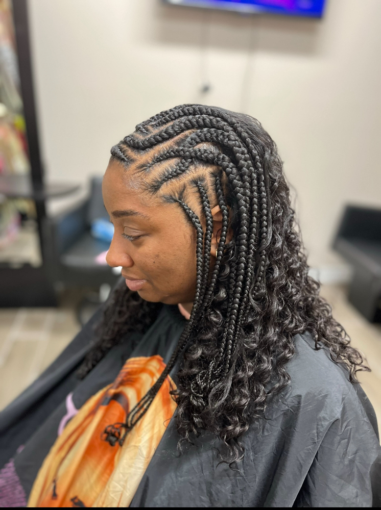 Fulani style W/quick Weave