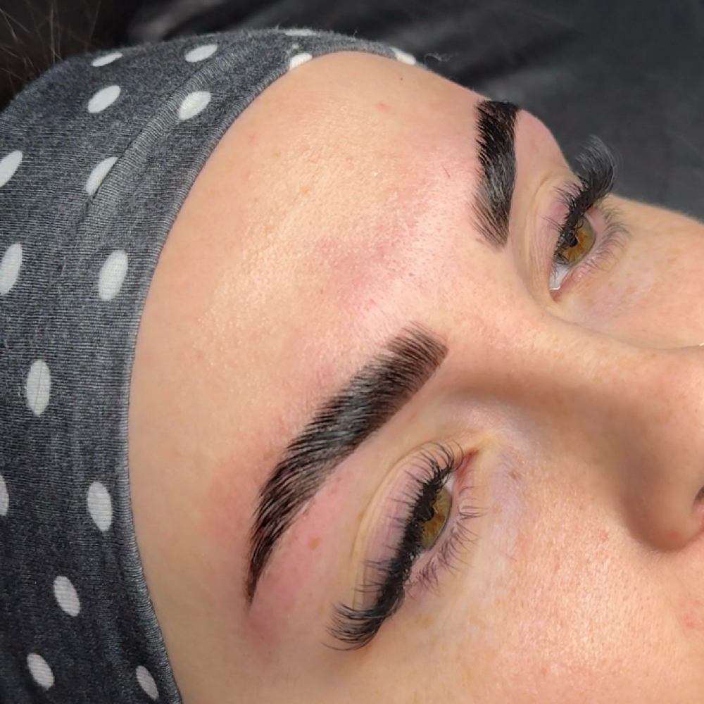 Brow lamination at Bia’s Beauty in Manchester, MD