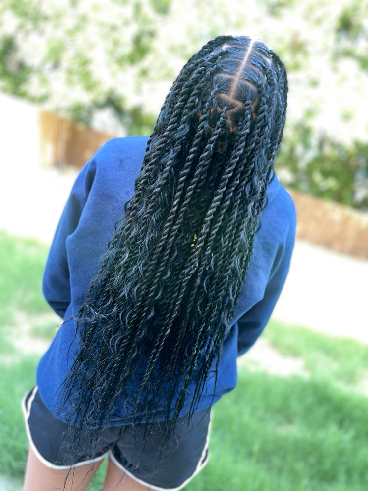 Boho island Twist Lower Back