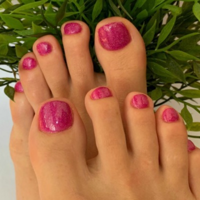 Gel Polish Toes