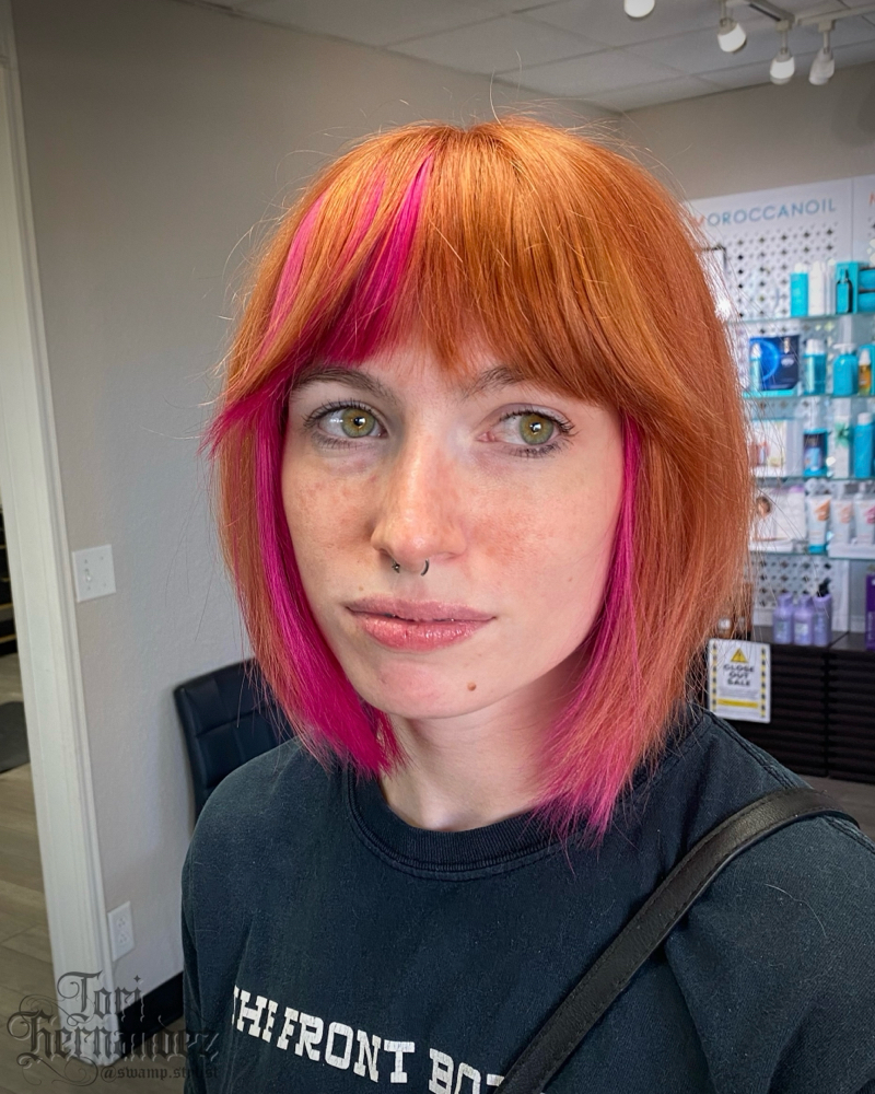 Haircut at Rustic Roots Salon + Spa in Hesperia, CA