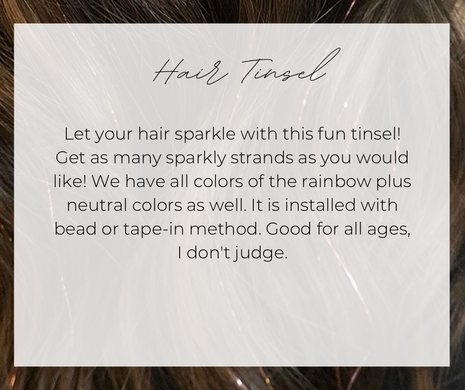 Hair Tinsel Extension
