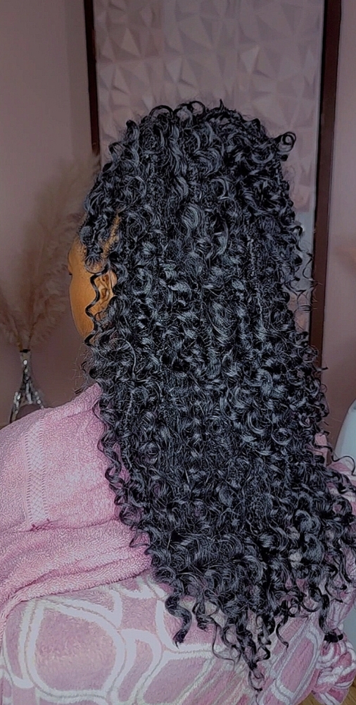 Boho locs (Shoulder) Deep Wave