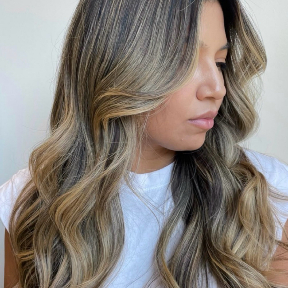 Partial Highlight at RC Hair Salon in La Mesa, CA